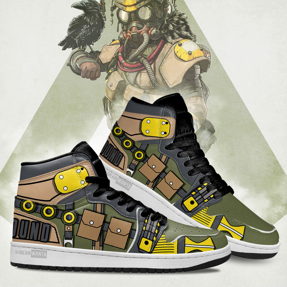 Bloodhound Apex Legends High-Top Sneakers Vibe Shoes For Men And Women - Image 2