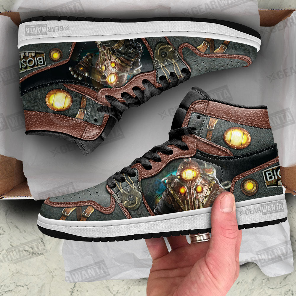 Bioshock Subject Delta High-Top Sneakers Vibe Shoes For Men And Women - Image 2