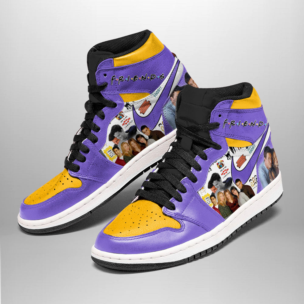 Friends High-Top Sneakers Vibe Shoes For Men And Women - Image 2