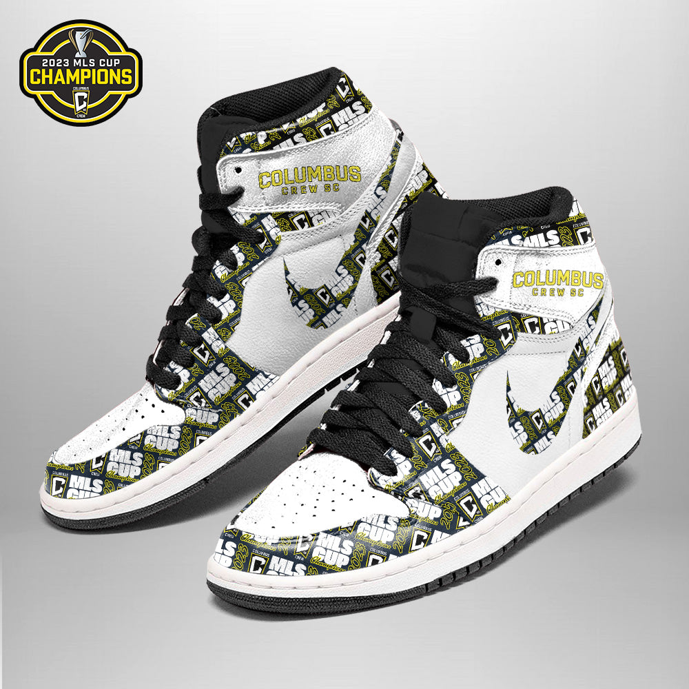 Columbus Crew High-Top Sneakers Vibe Shoes For Men And Women - Image 2
