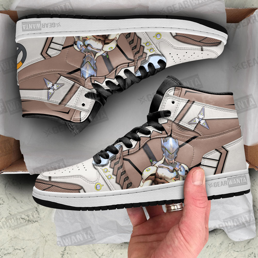 Genji Overwatch High-Top Sneakers Vibe Shoes For Men And Women - Image 2