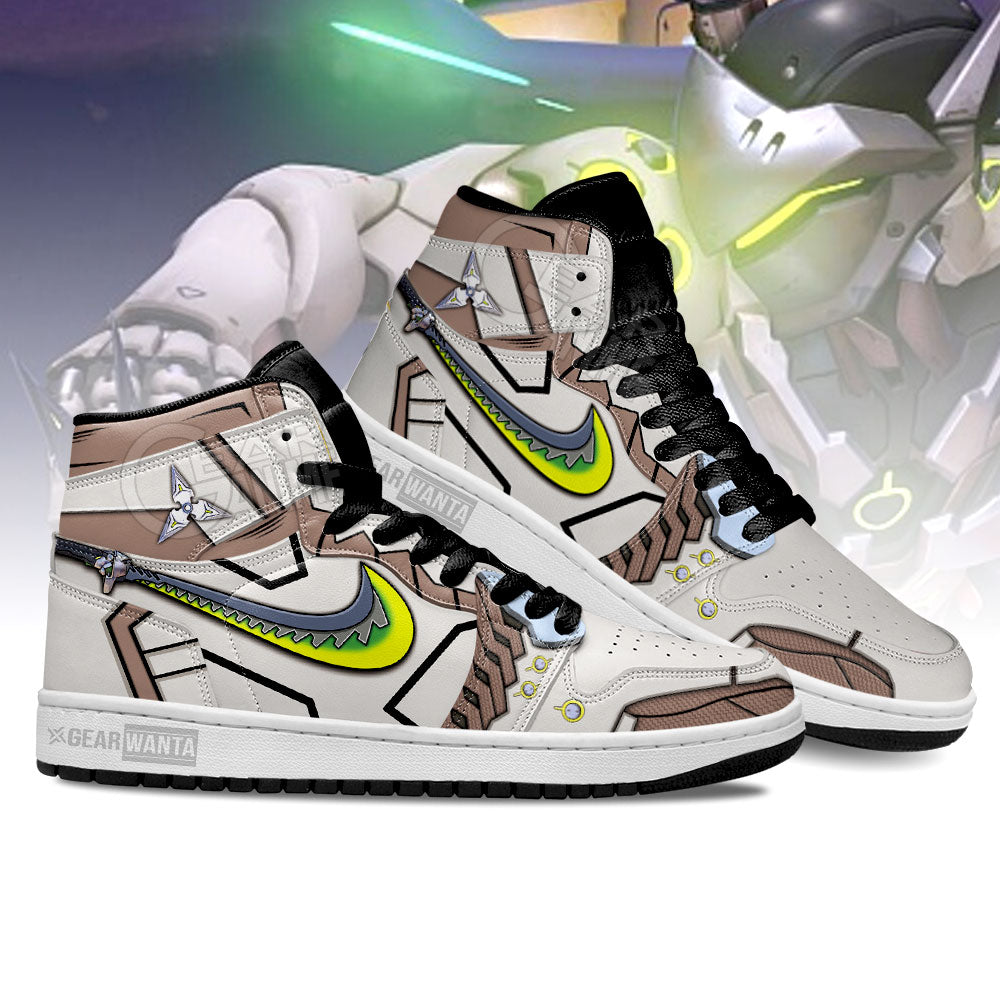 Genji Overwatch High-Top Sneakers Vibe Shoes For Men And Women - Image 3