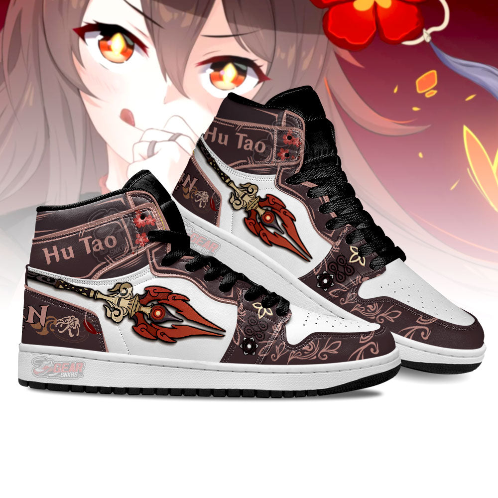 Hu Tao Genshin Impact High-Top Sneakers Vibe Shoes For Men And Women - Image 3