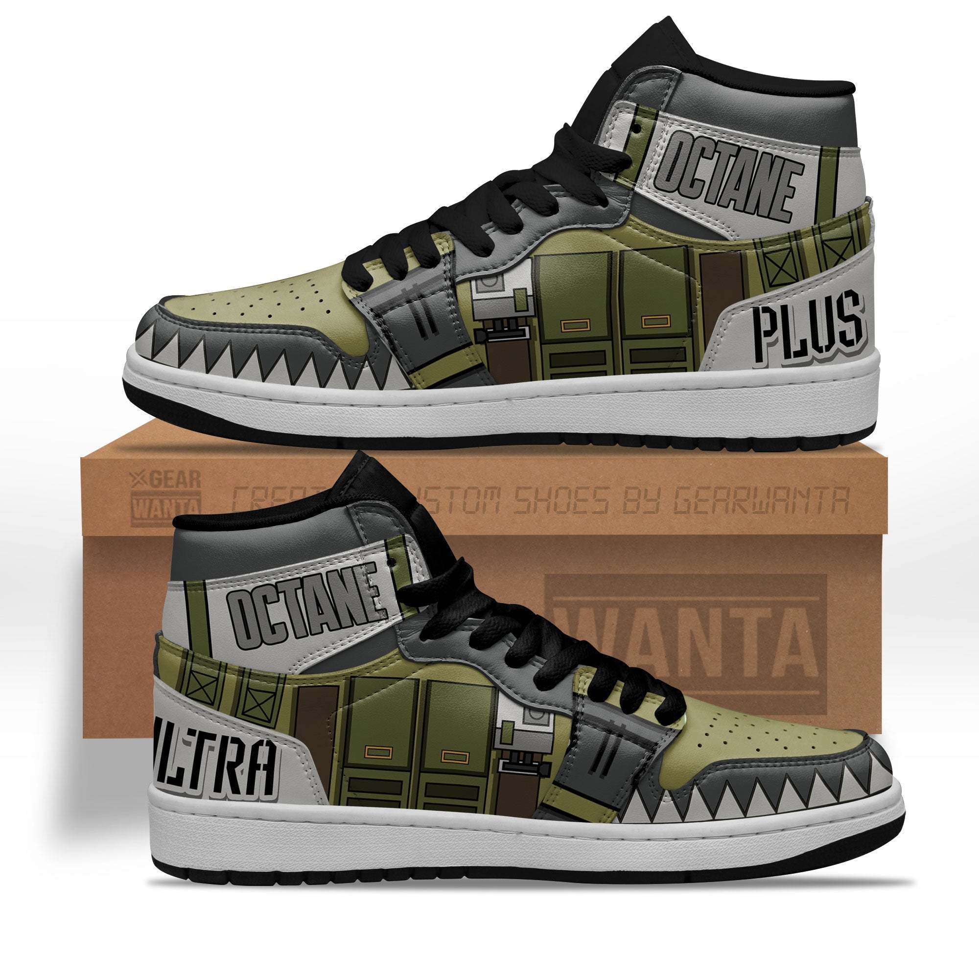 Octane Apex High-Top Sneakers Vibe Shoes For Men And Women - Image 3