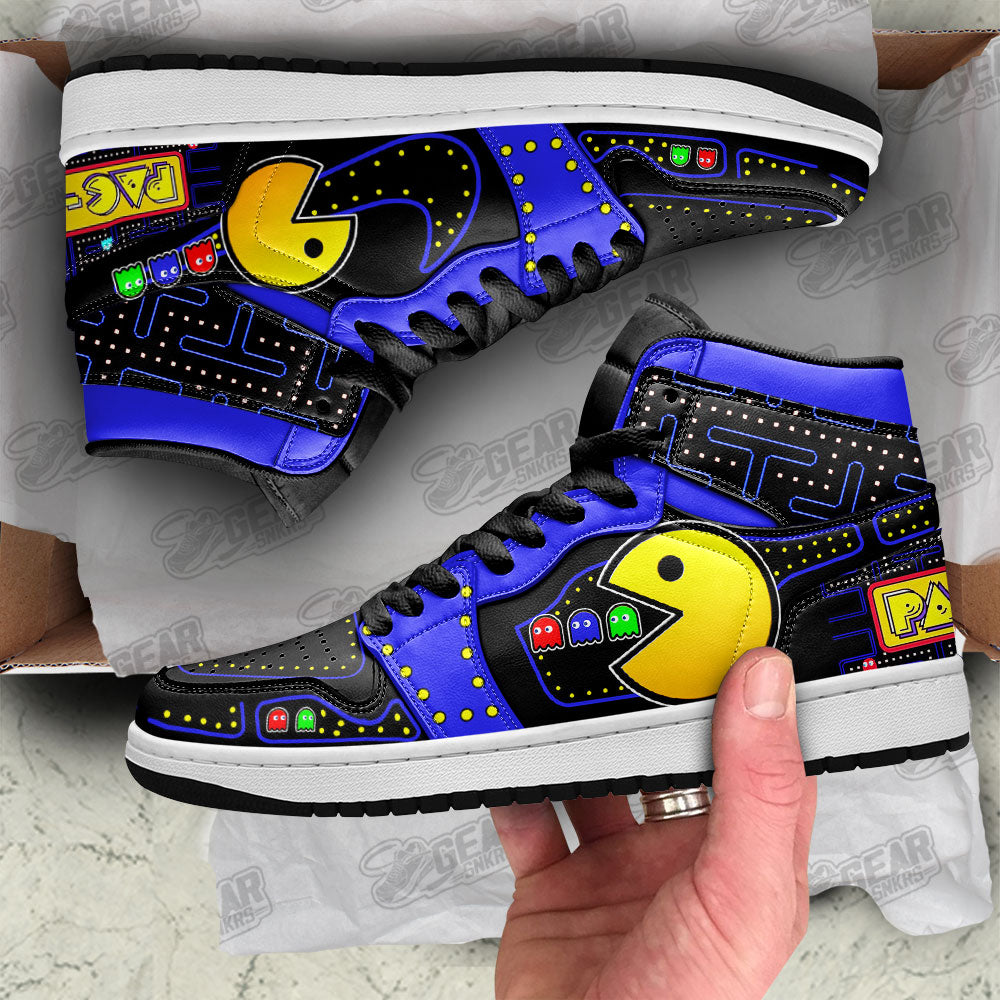 Pacman Gameboy High-Top Sneakers Vibe Shoes For Men And Women - Image 2