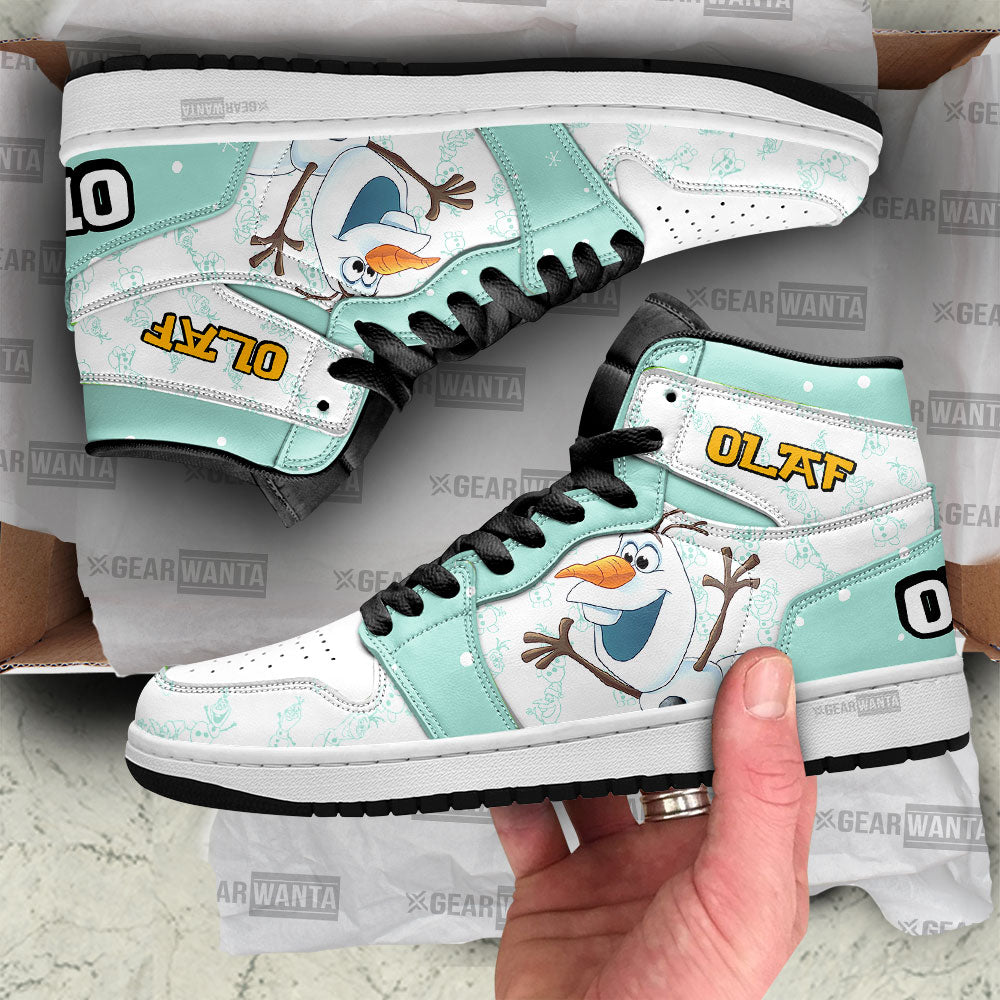 Olaf High-Top Sneakers Vibe Shoes For Men And Women - Image 2