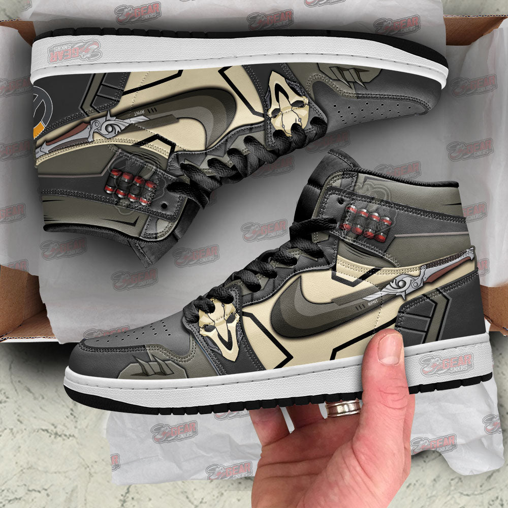 Reaper Overwatch High-Top Sneakers Vibe Shoes For Men And Women - Image 2