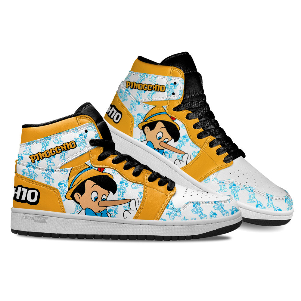 Pinocchio High-Top Sneakers Vibe Shoes For Men And Women - Image 3