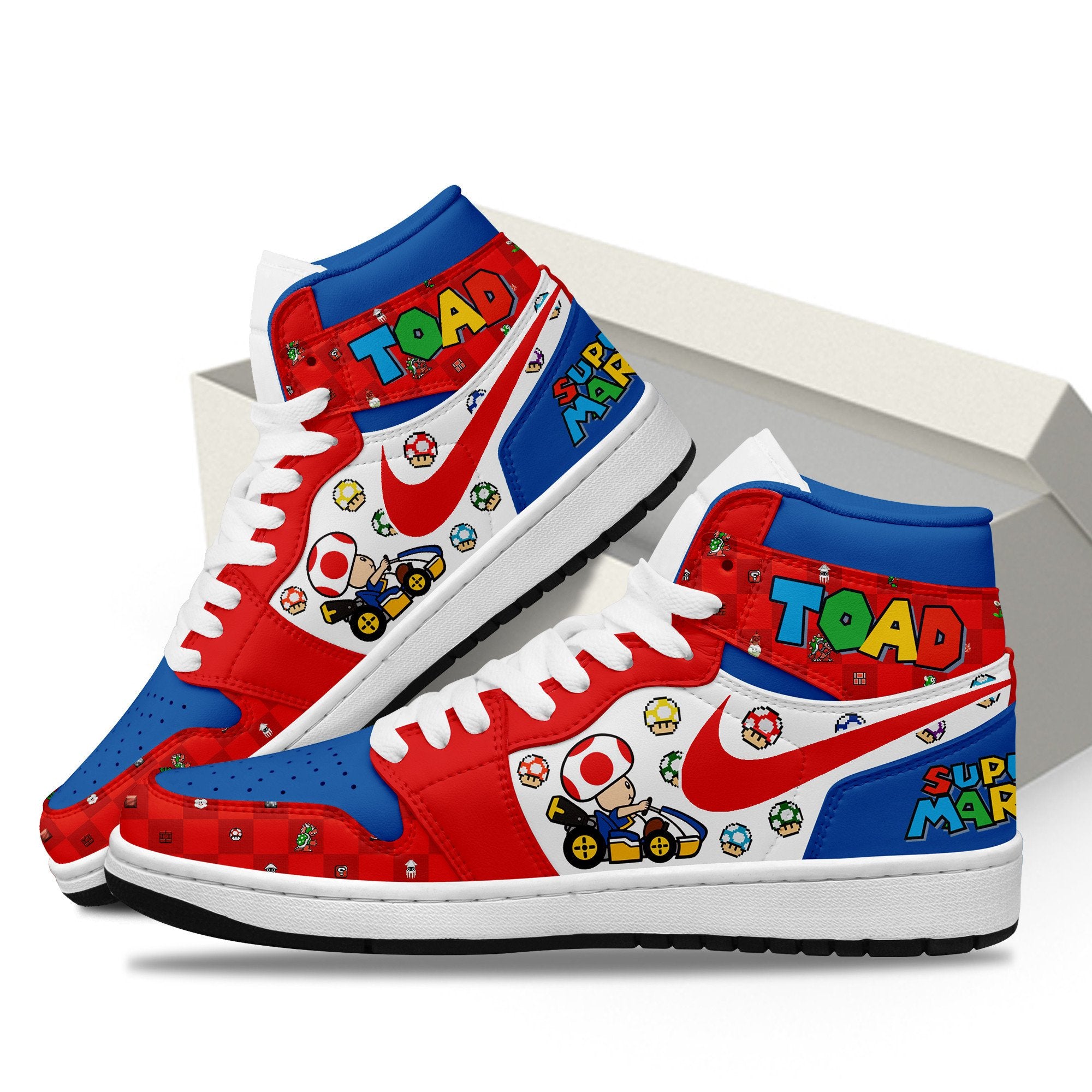 Mario High-Top Sneakers Vibe Shoes For Men And Women - Image 2