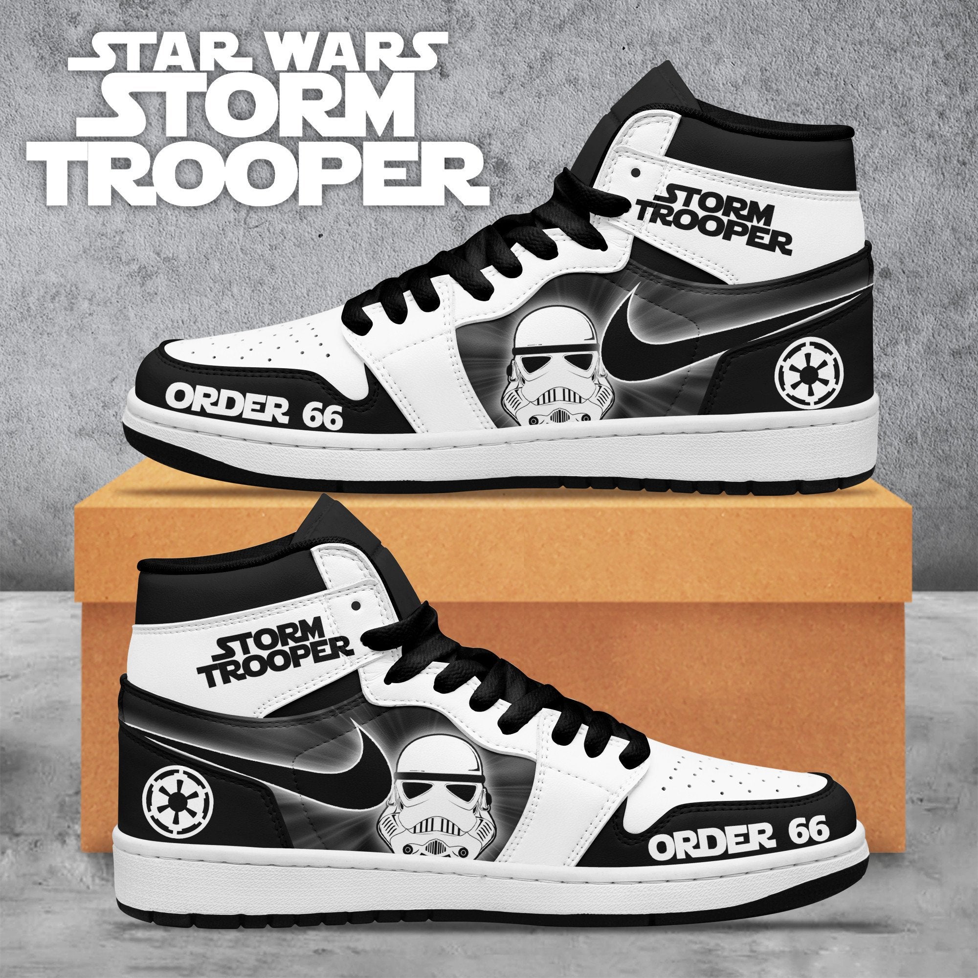 Star Wars High-Top Sneakers Vibe Shoes For Men And Women - Image 2