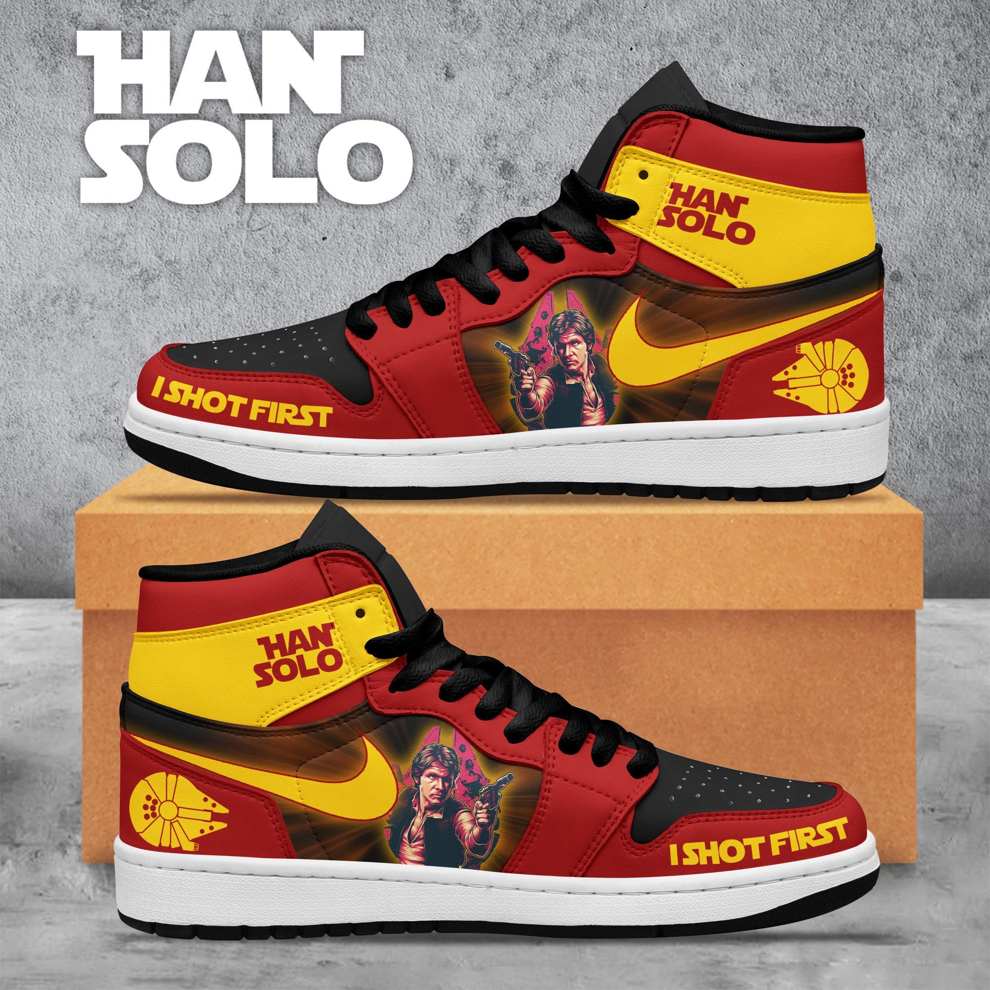 Star Wars High-Top Sneakers Vibe Shoes For Men And Women - Image 2