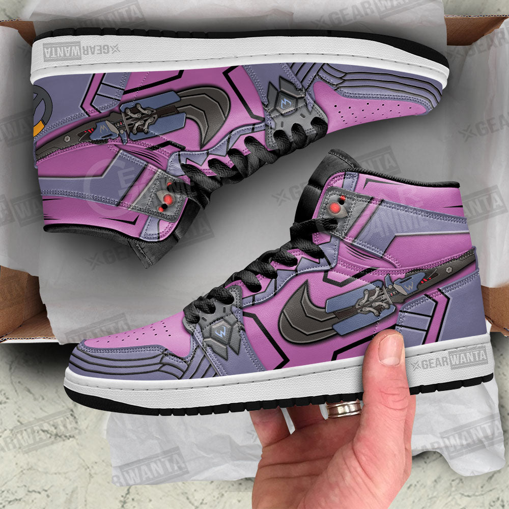 Widowmaker Overwatch High-Top Sneakers Vibe Shoes For Men And Women - Image 2