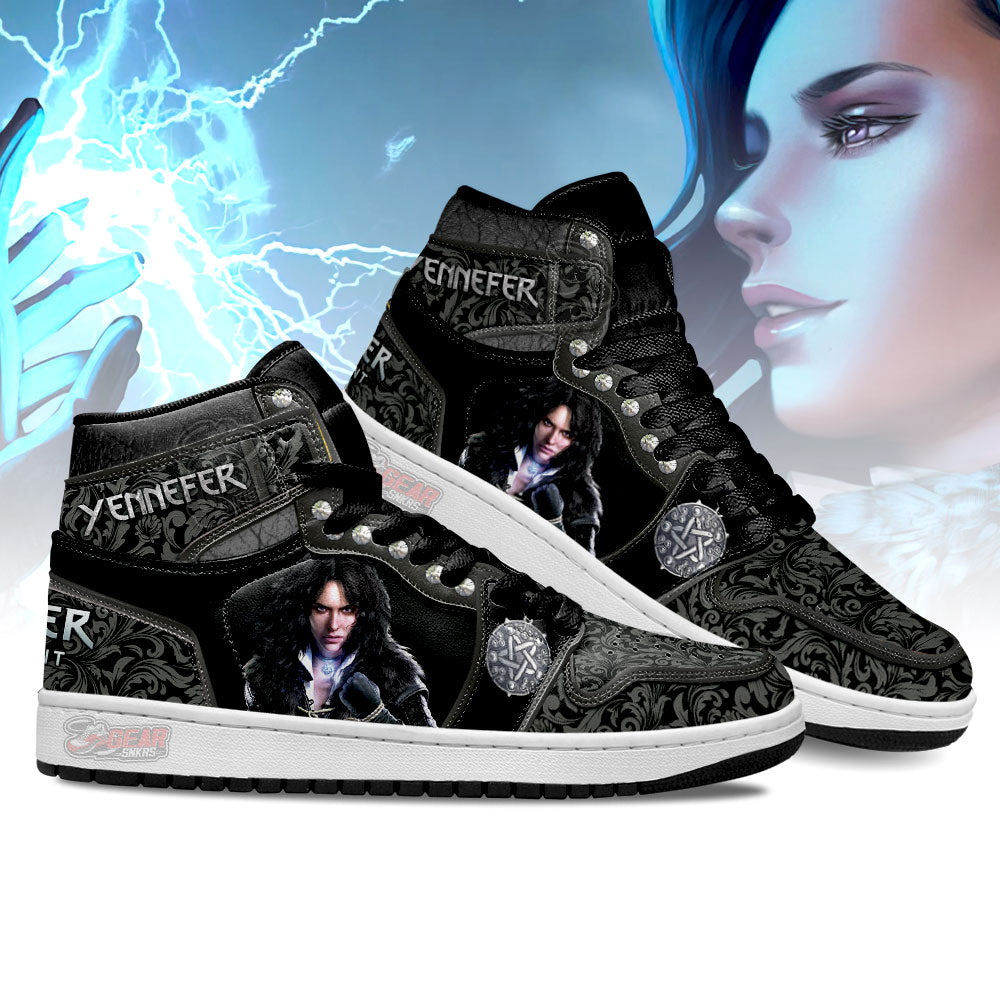 Yennefer The Witcher High-Top Sneakers Vibe Shoes For Men And Women - Image 3
