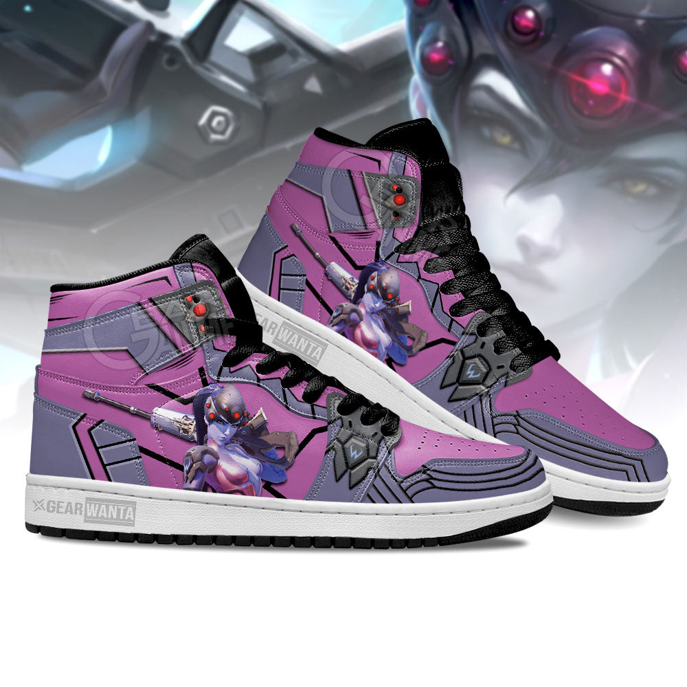 Widowmaker Overwatch High-Top Sneakers Vibe Shoes For Men And Women - Image 3