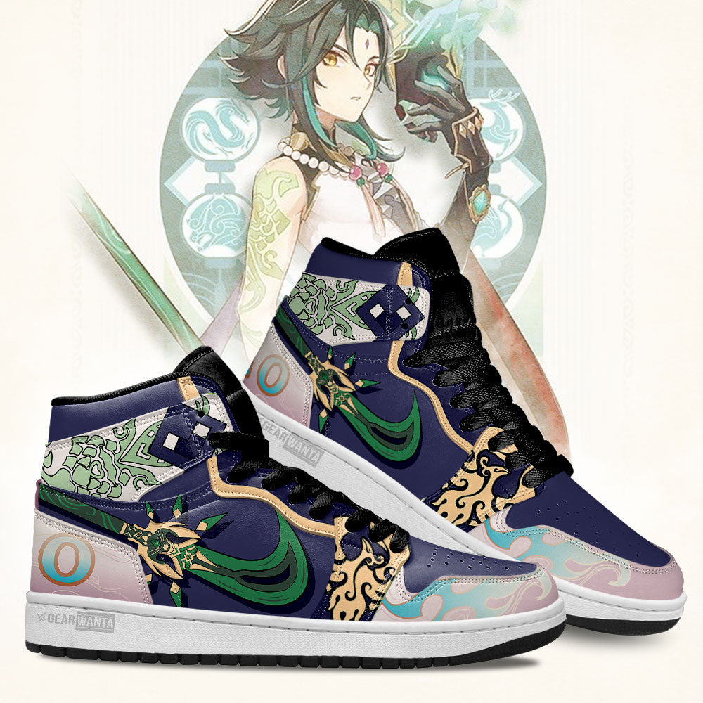 Xiao Sw Genshin Impact High-Top Sneakers Vibe Shoes For Men And Women - Image 3