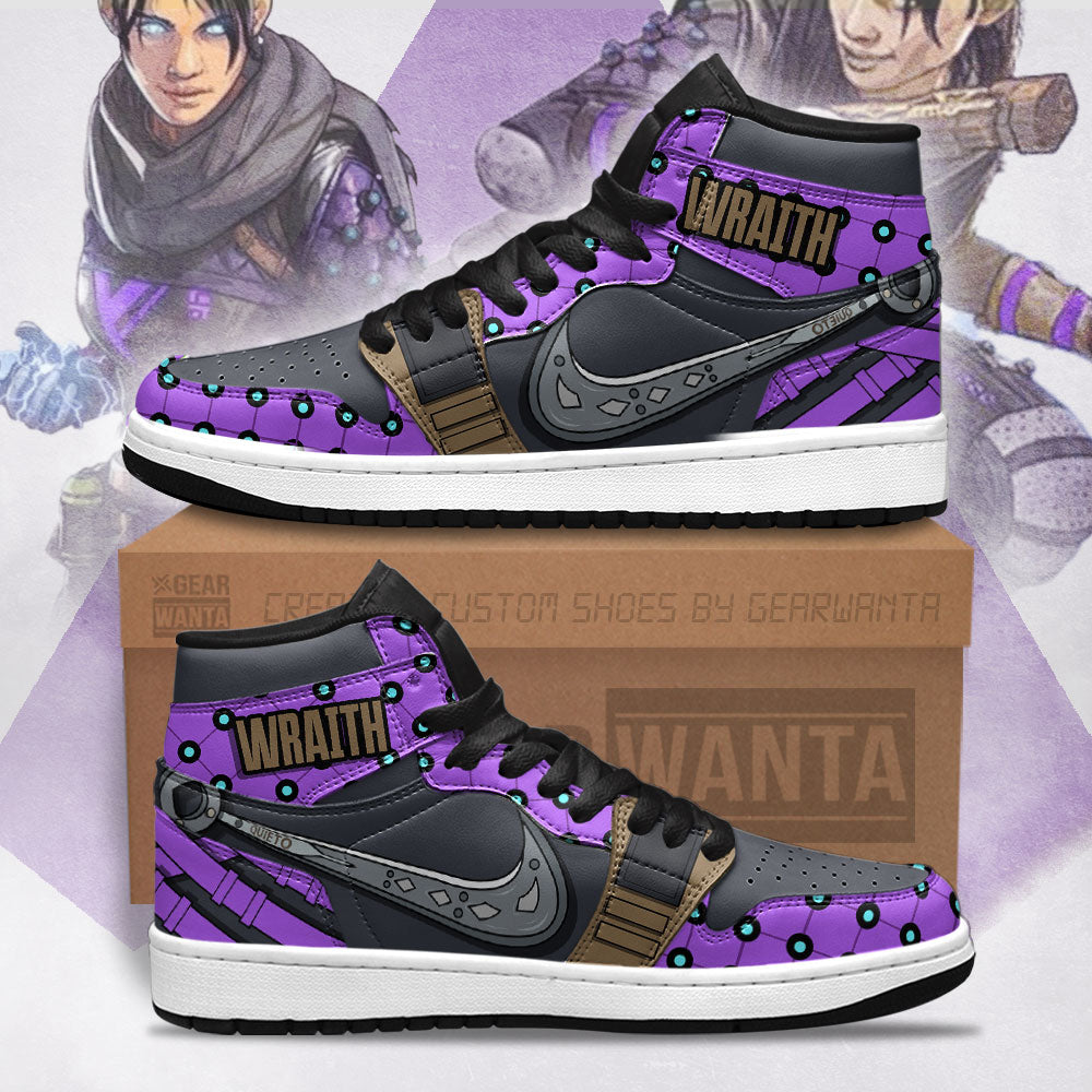 Wraith Apex Legends High-Top Sneakers Vibe Shoes For Men And Women - Image 3