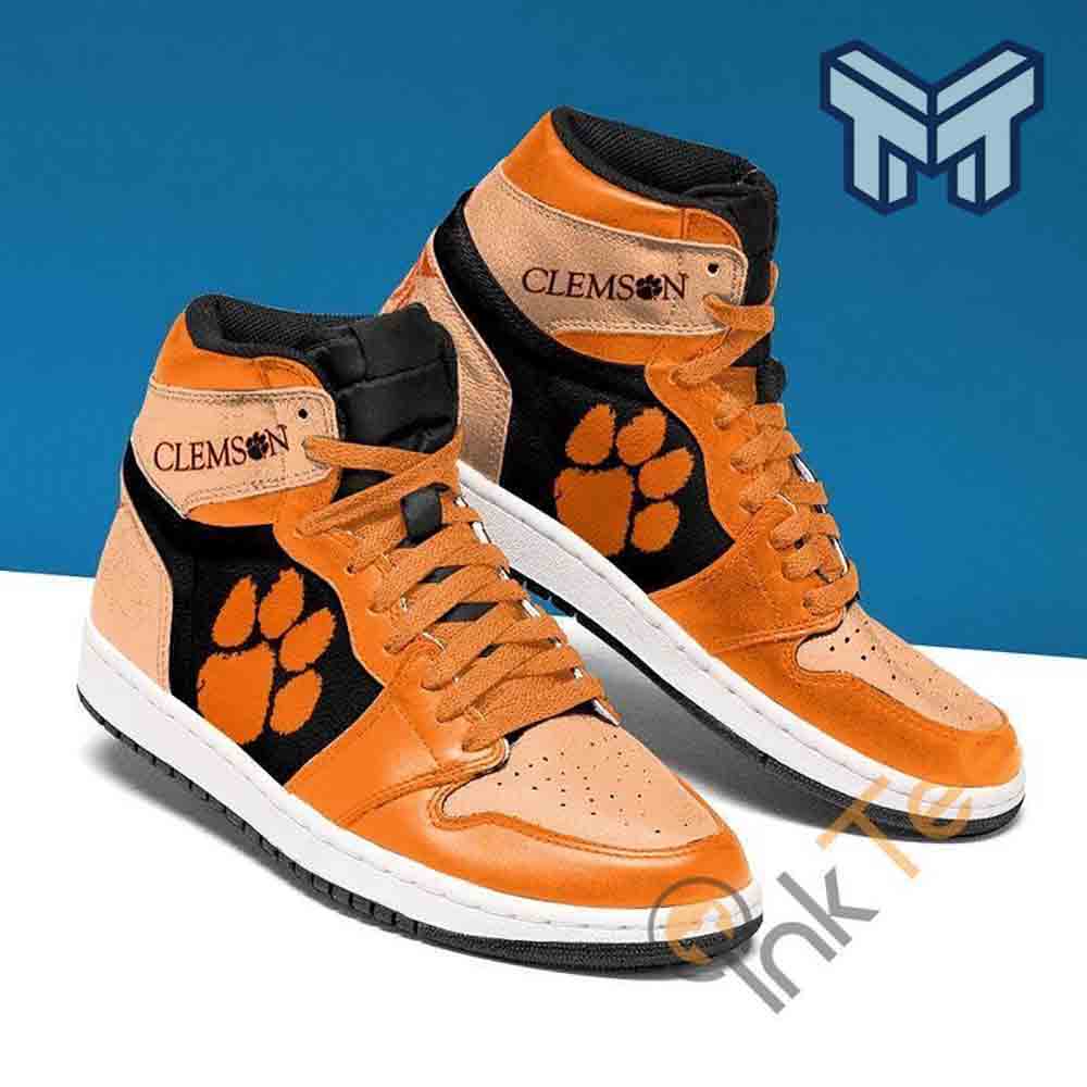 Clemson Tigers High-Top Sneakers Vibe Shoes For Men And Women - Image 2