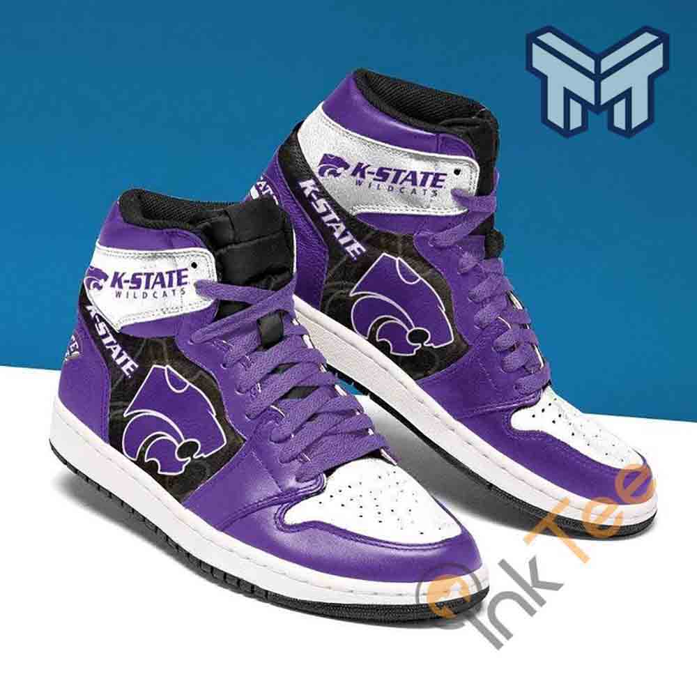 Kansas State Wildcats High-Top Sneakers Vibe Shoes For Men And Women - Image 2