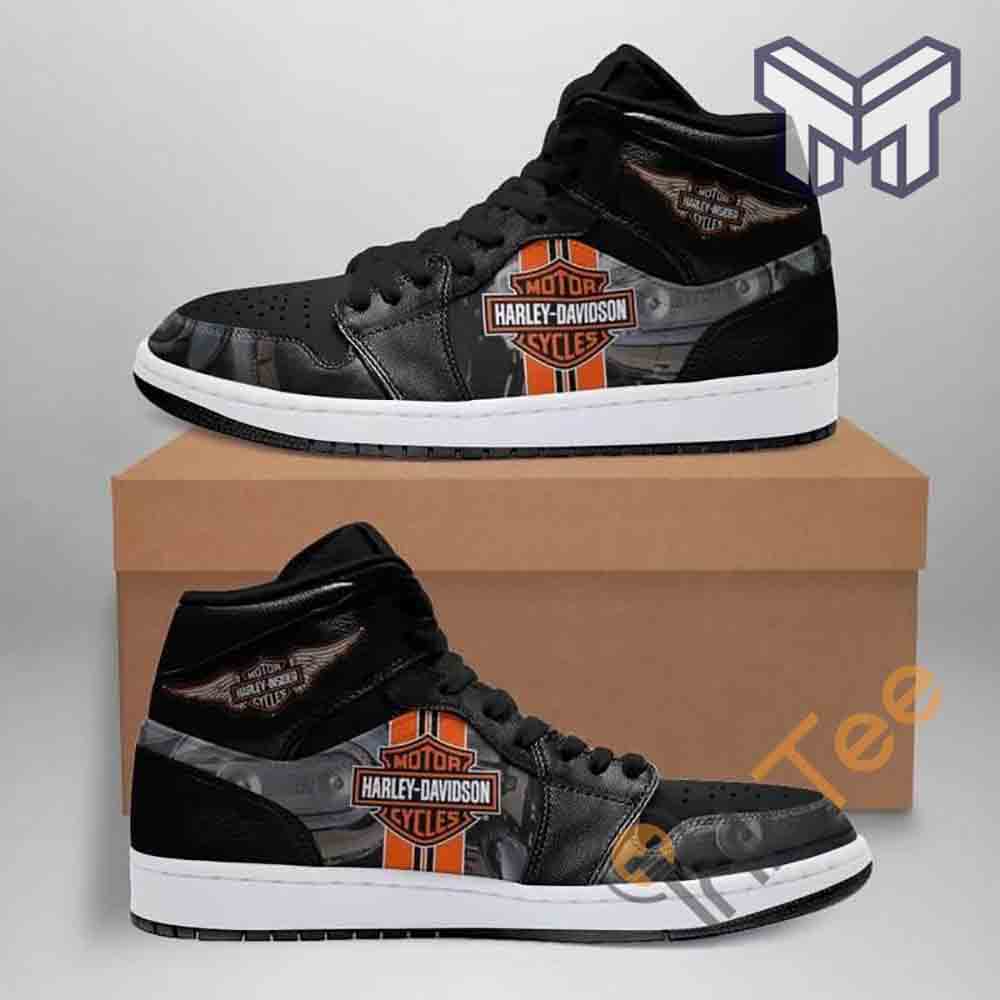Harley Davidson High-Top Sneakers Vibe Shoes For Men And Women - Image 2