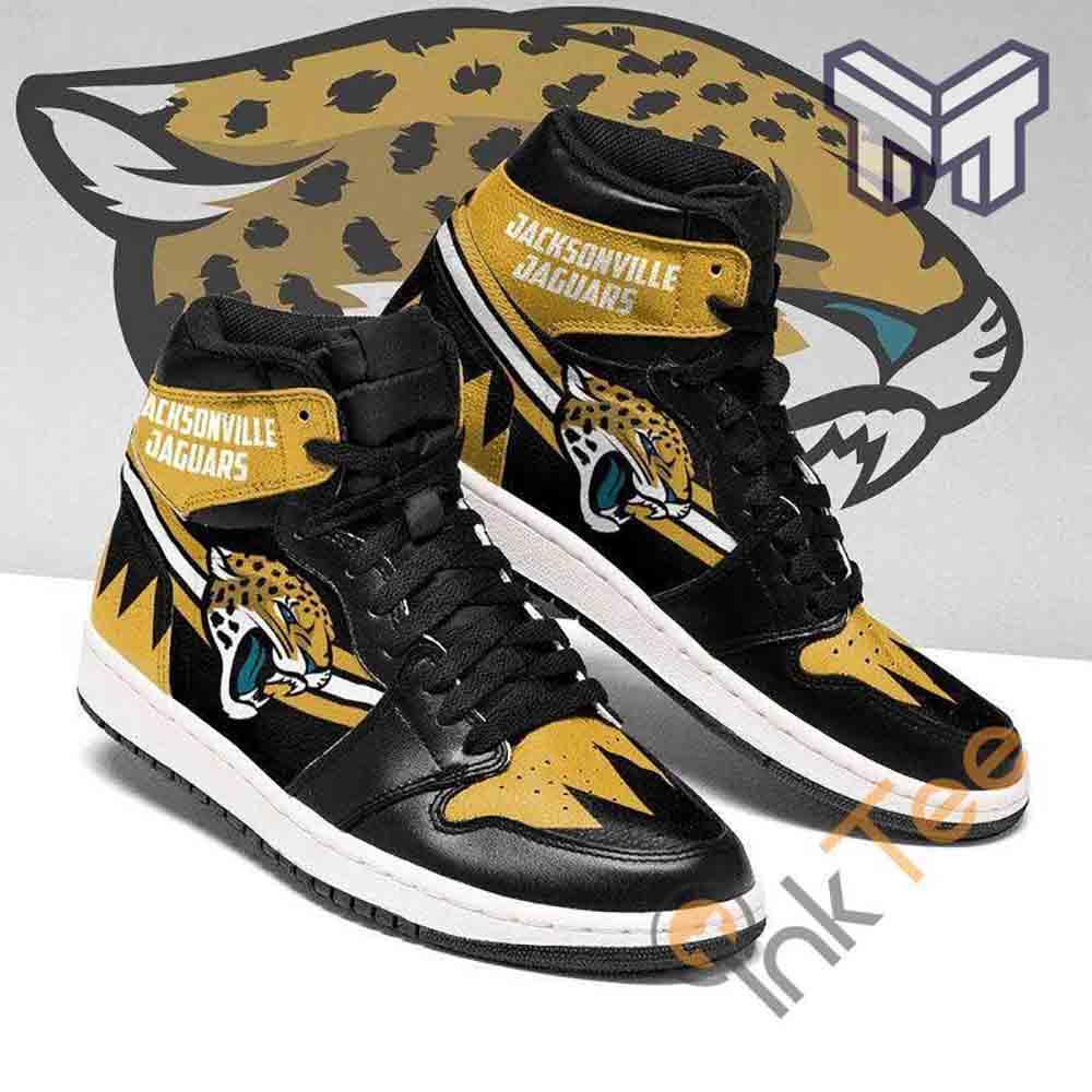 Jacksonville Jaguars High-Top Sneakers Vibe Shoes For Men And Women - Image 2