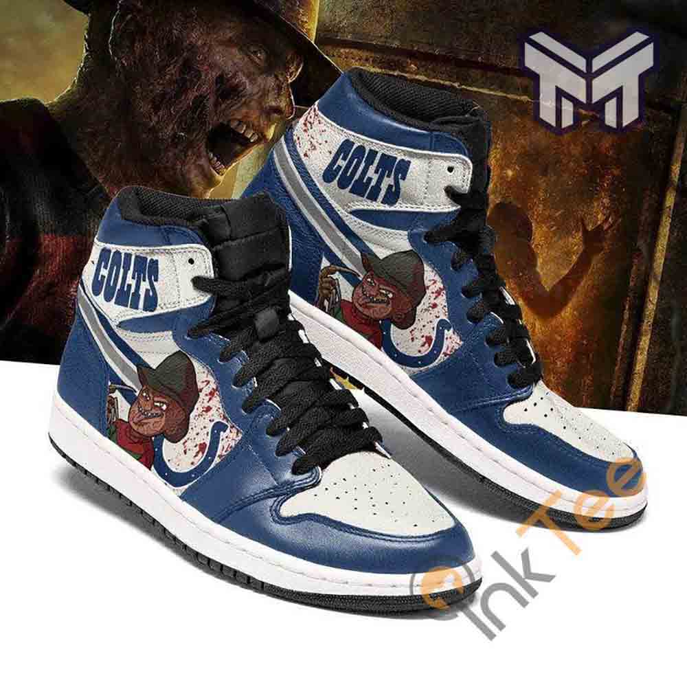 Indianapolis Colts High-Top Sneakers Vibe Shoes For Men And Women - Image 2