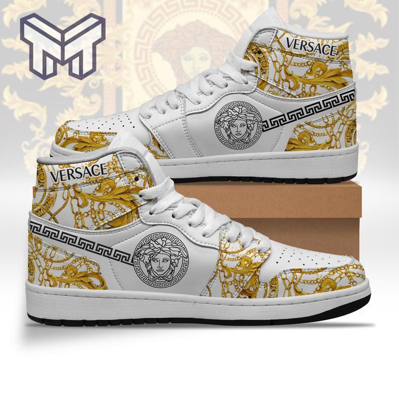 Versace High-Top Sneakers Vibe Shoes For Men And Women - Image 2