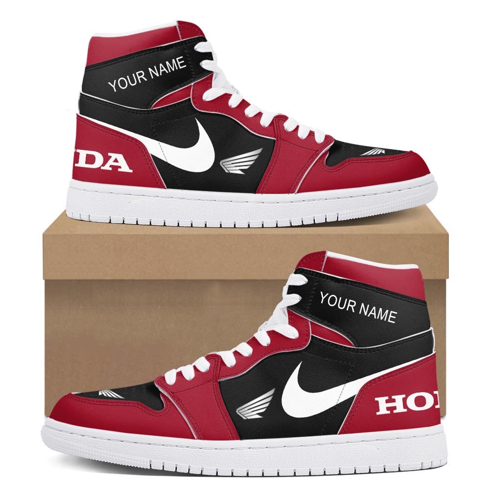 Honda Motors High-Top Sneakers Vibe Shoes For Men And Women - Image 2
