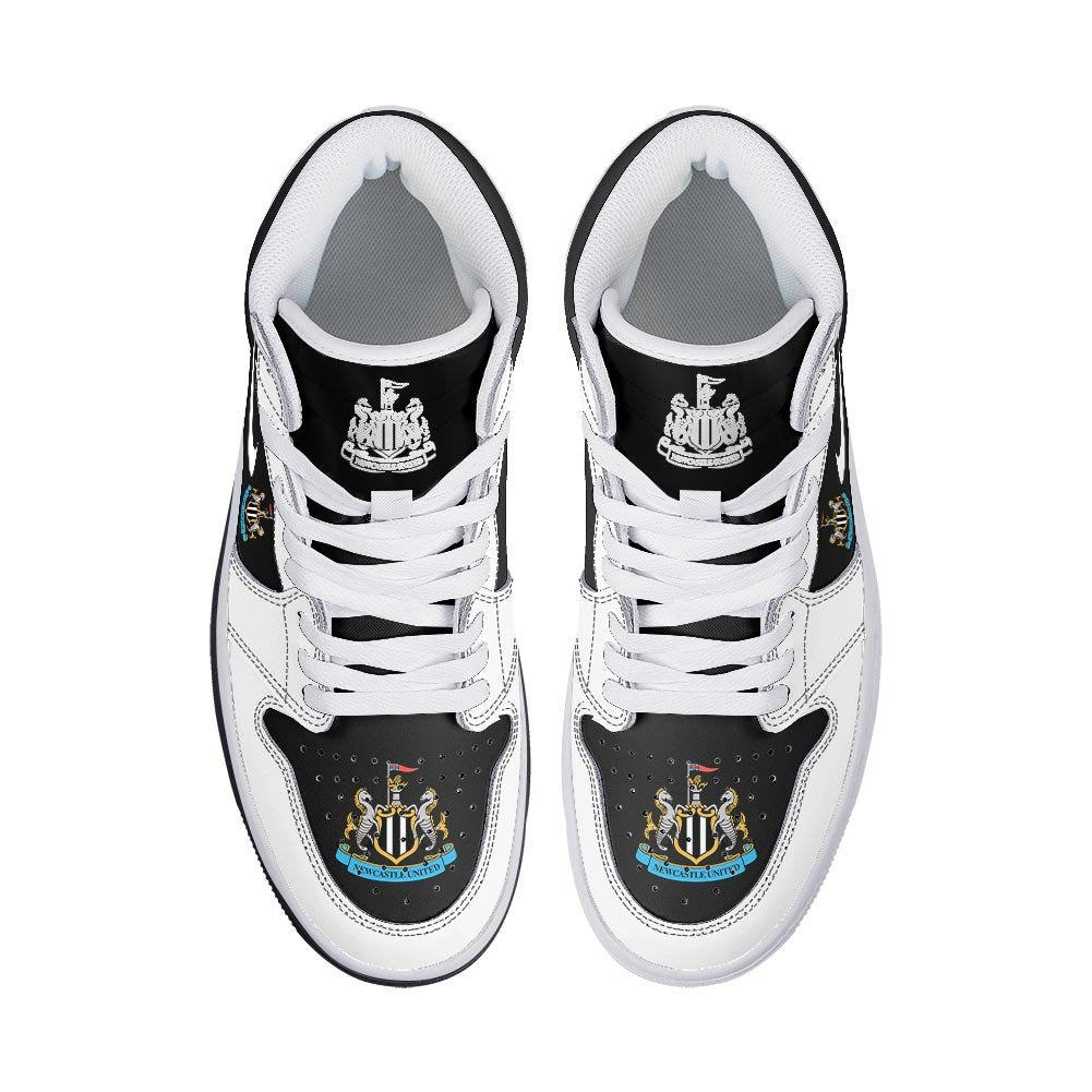 Newcastle United High-Top Sneakers Vibe Shoes For Men And Women - Image 3