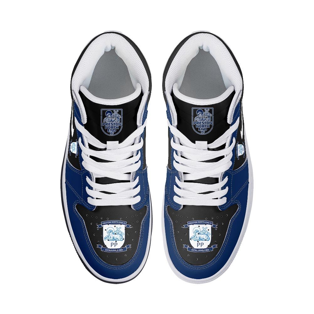 Preston North End High-Top Sneakers Vibe Shoes For Men And Women - Image 3