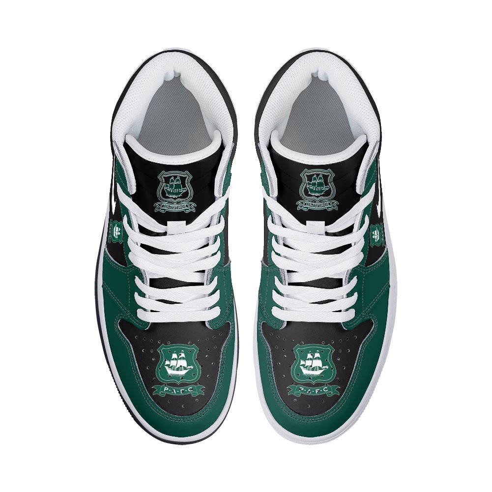 Plymouth Argyle High-Top Sneakers Vibe Shoes For Men And Women - Image 2