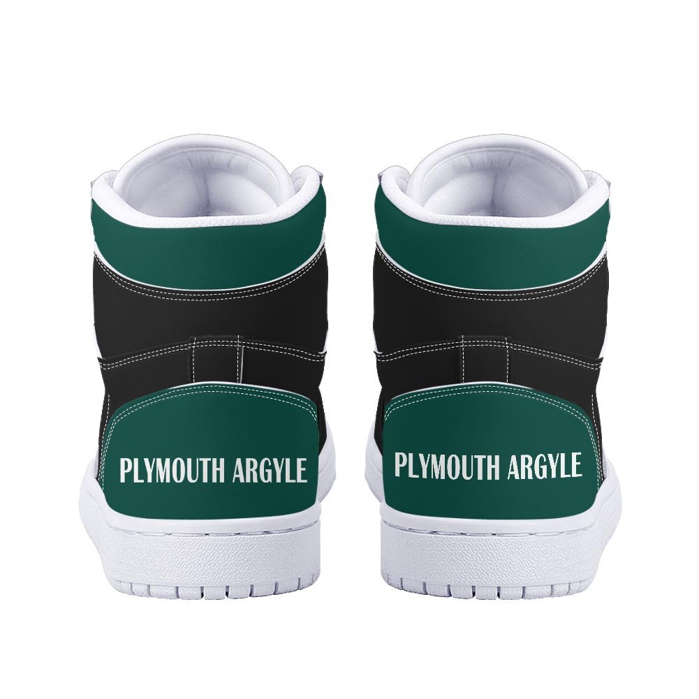 Plymouth Argyle High-Top Sneakers Vibe Shoes For Men And Women - Image 3