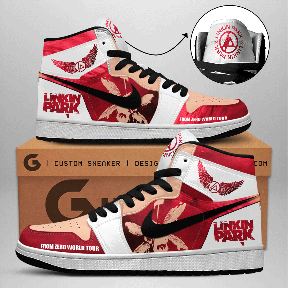 Linkin Park High-Top Sneakers Vibe Shoes For Men And Women - Image 2