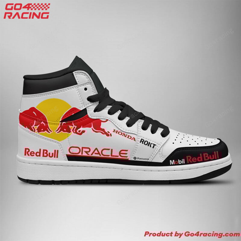 Redbull Formula High-Top Sneakers Vibe Shoes For Men And Women - Image 3