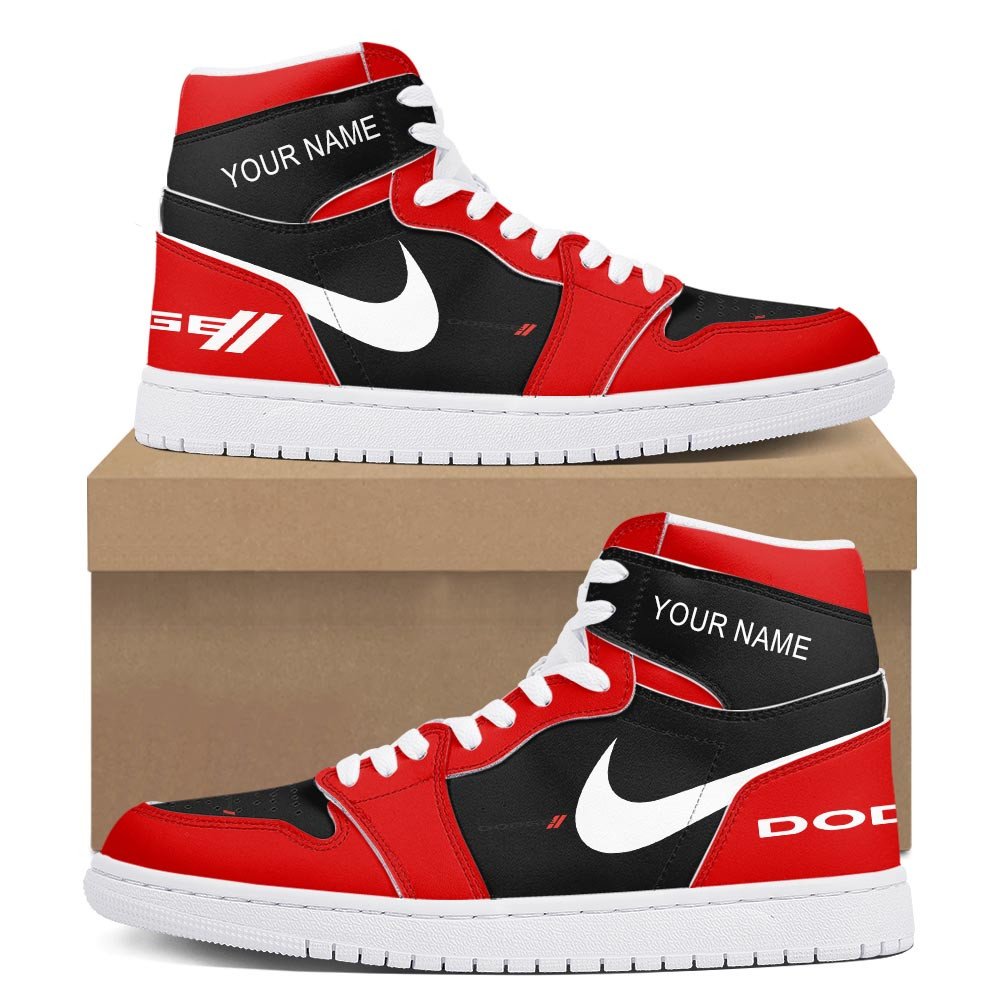 Dodge High-Top Sneakers Vibe Shoes For Men And Women - Image 2
