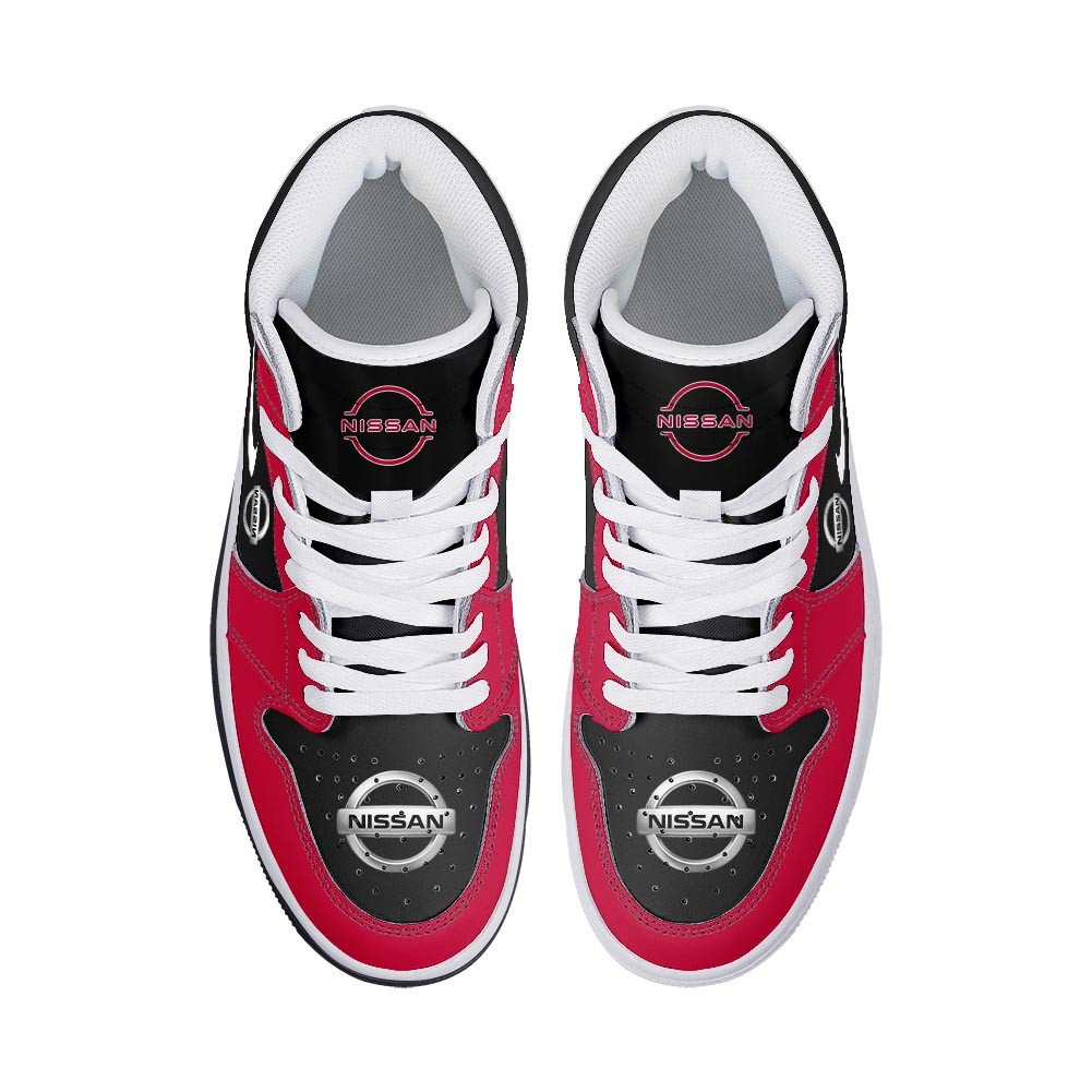 Nissan High-Top Sneakers Vibe Shoes For Men And Women - Image 3