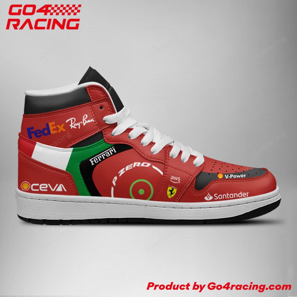 Haas Formula High-Top Sneakers Vibe Shoes For Men And Women - Image 3