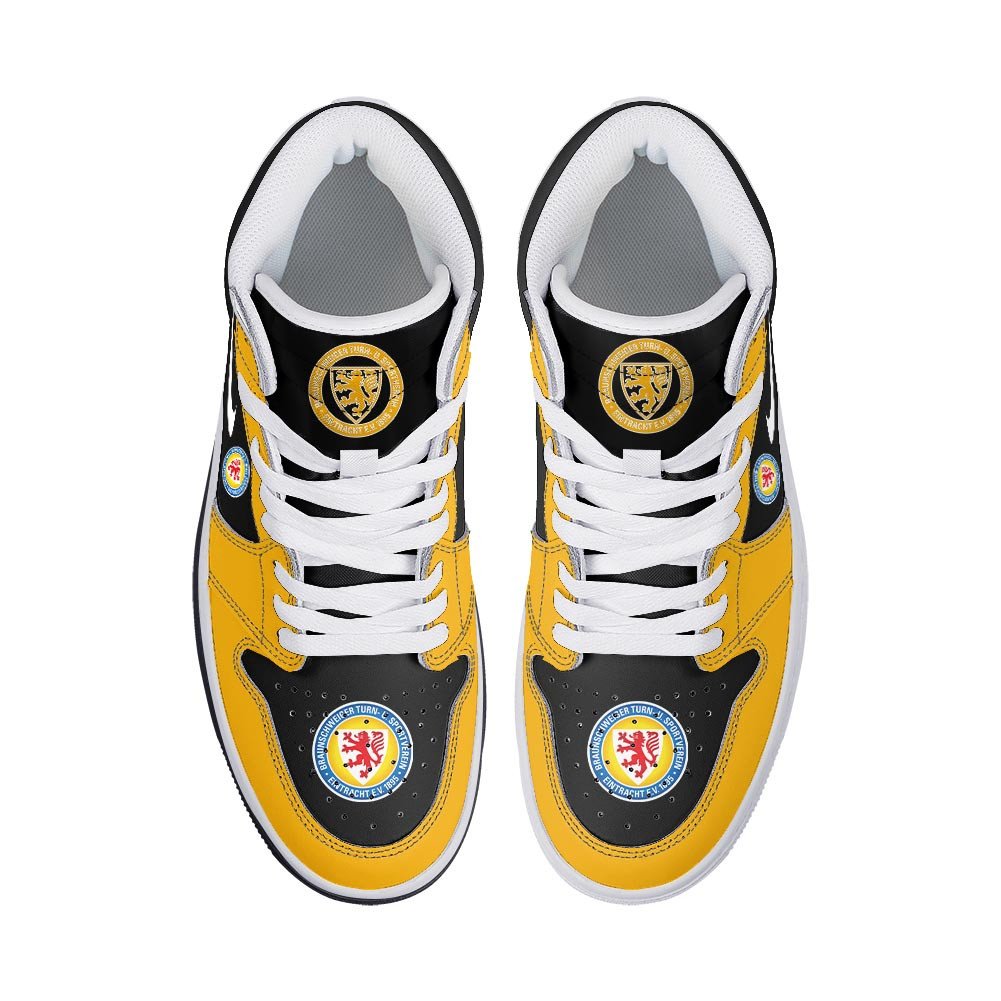 Eintracht Braunschweig High-Top Sneakers Vibe Shoes For Men And Women - Image 3
