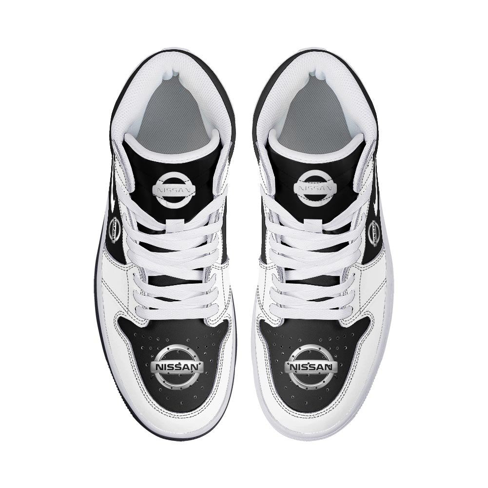 Nissan Trucks High-Top Sneakers Vibe Shoes For Men And Women - Image 3