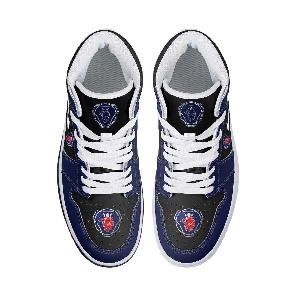 Scania Trucks High-Top Sneakers Vibe Shoes For Men And Women - Image 3