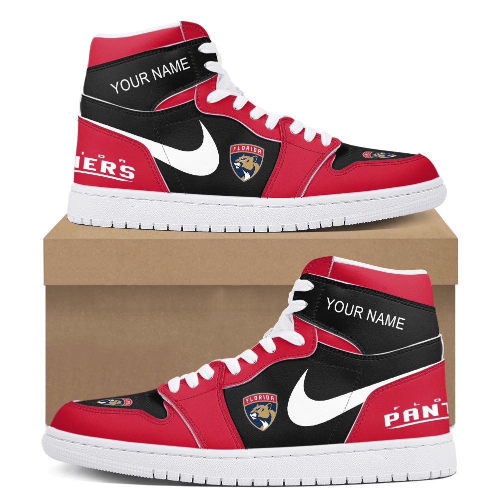 Florida Panthers High-Top Sneakers Vibe Shoes For Men And Women - Image 2