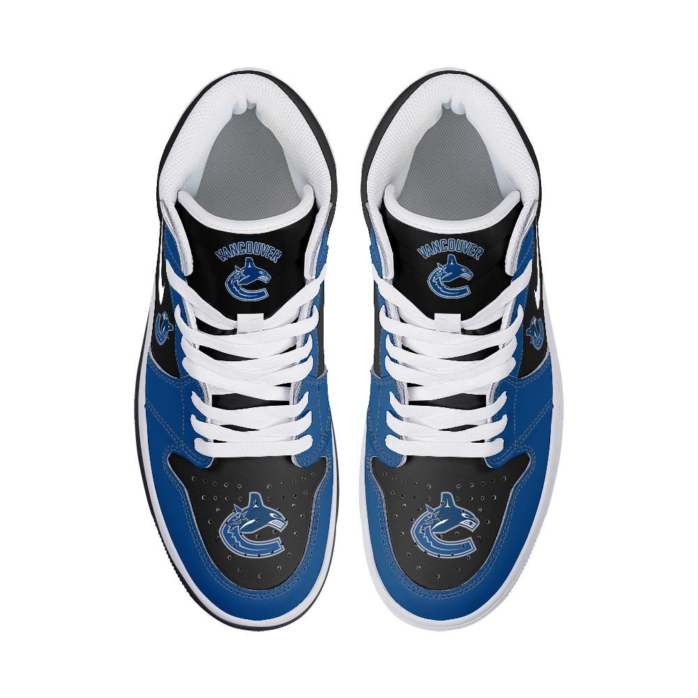 Vancouver Canucks High-Top Sneakers Vibe Shoes For Men And Women - Image 3