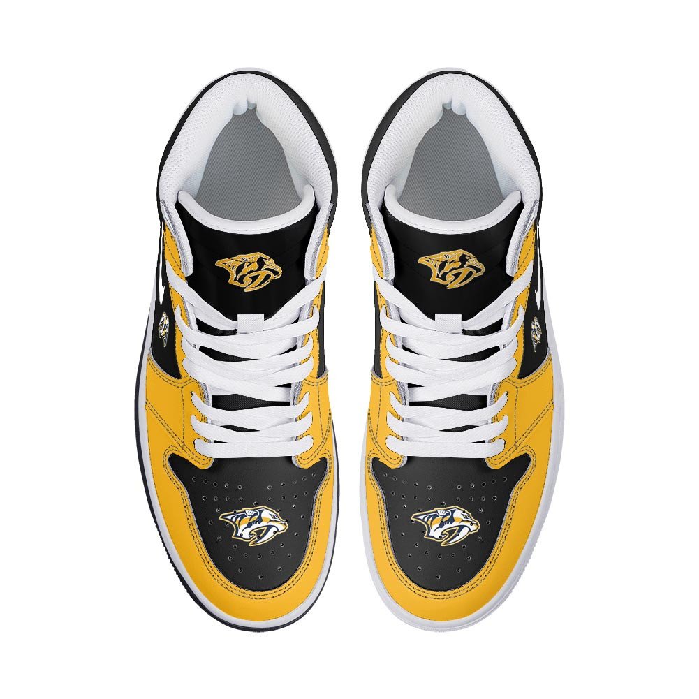 Nashville Predators High-Top Sneakers Vibe Shoes For Men And Women - Image 3