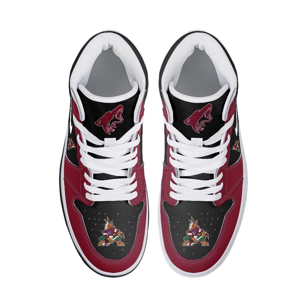 Arizona Coyotes High-Top Sneakers Vibe Shoes For Men And Women - Image 3