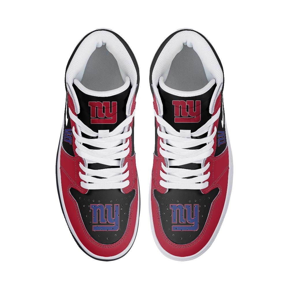 New York Giants High-Top Sneakers Vibe Shoes For Men And Women - Image 3