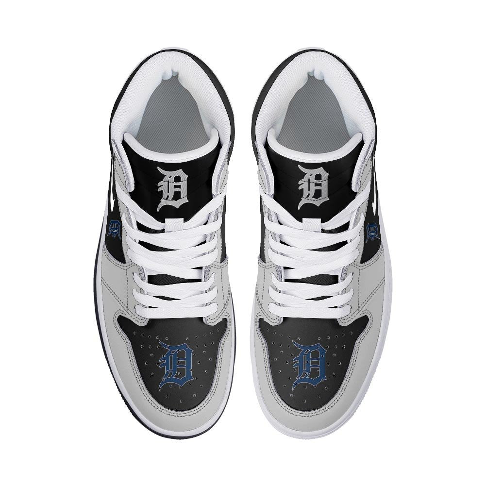 Detroit Tigers High-Top Sneakers Vibe Shoes For Men And Women - Image 3
