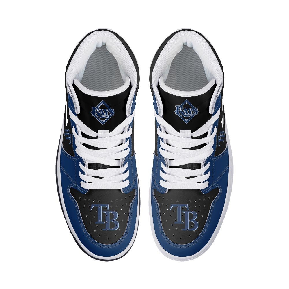 Tampa Bay Rays High-Top Sneakers Vibe Shoes For Men And Women - Image 3