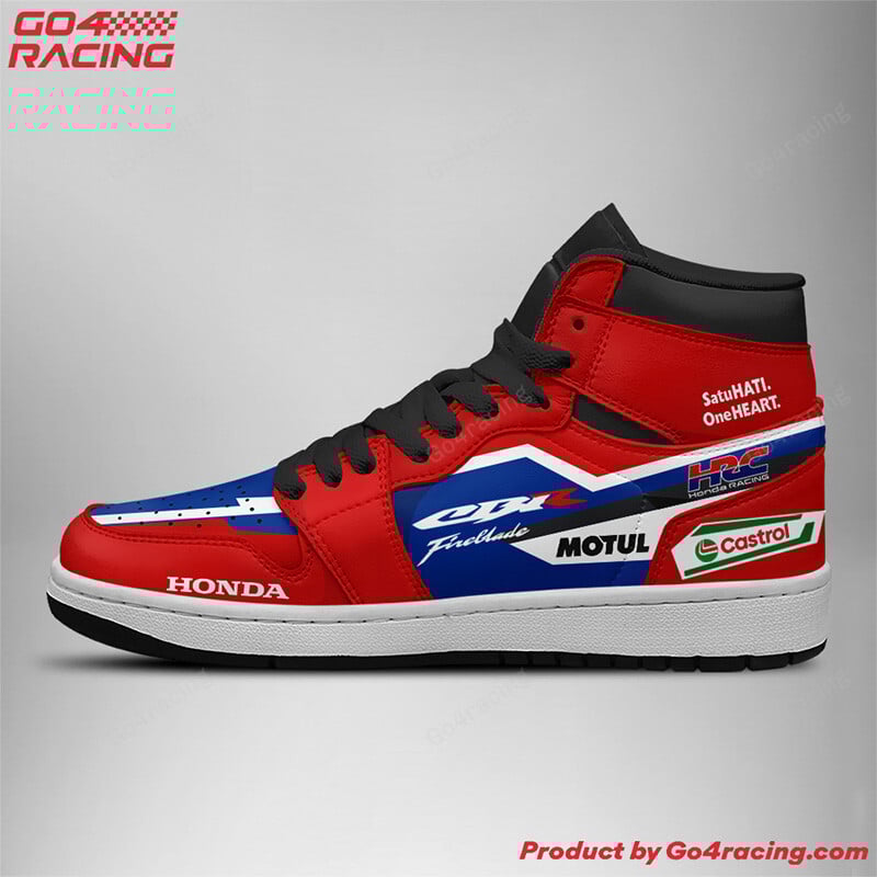 Trackhouse Racing Aprilia High-Top Sneakers Vibe Shoes For Men And Women - Image 2