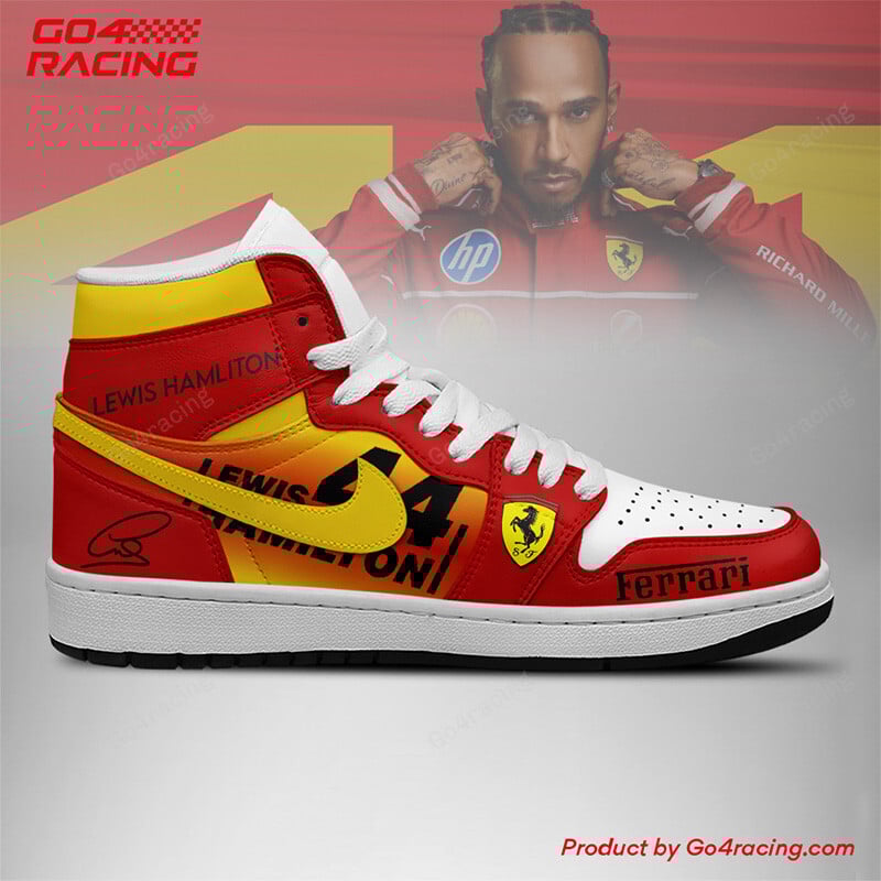 Andrea Kimi Antonelli Mecedes High-Top Sneakers Vibe Shoes For Men And Women - Image 3