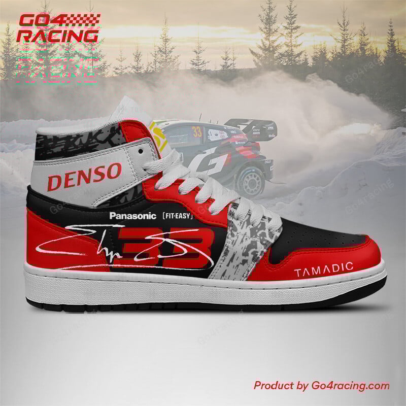 M Sport Ford High-Top Sneakers Vibe Shoes For Men And Women - Image 3