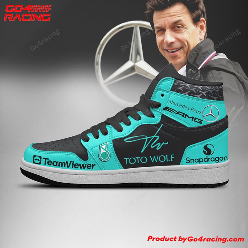 Https://Cdn.Shopify.Com/S/Files/1/0805/1559/6575/Files/Arcticfootwearh Toto Wolff Principals Mercedes High-Top Sneakers Vibe Shoes For Men And Women - Image 2